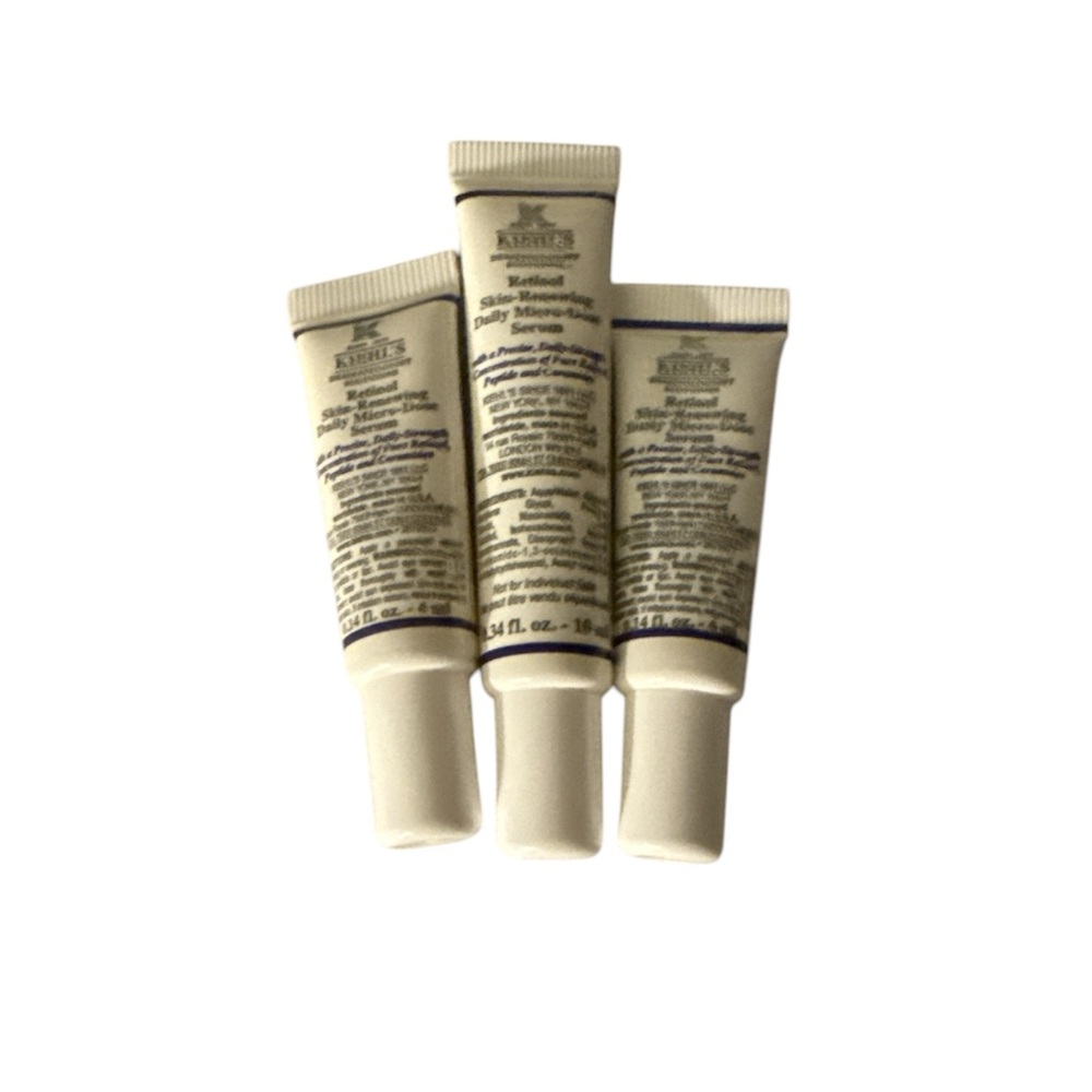 3 Kiehl’s Retinol Micro Dose Serums